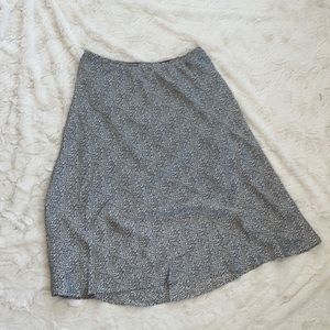 Sienna Sky size Large silk skirt (Dalmatian print)